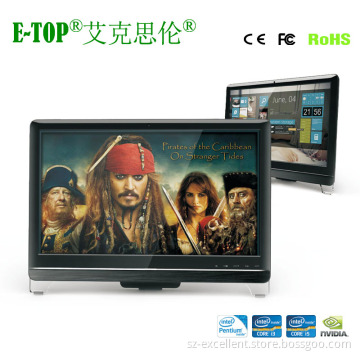 23.6" Dual Core Aio PC 500g HDD 2g RAM Support WiFi Bt